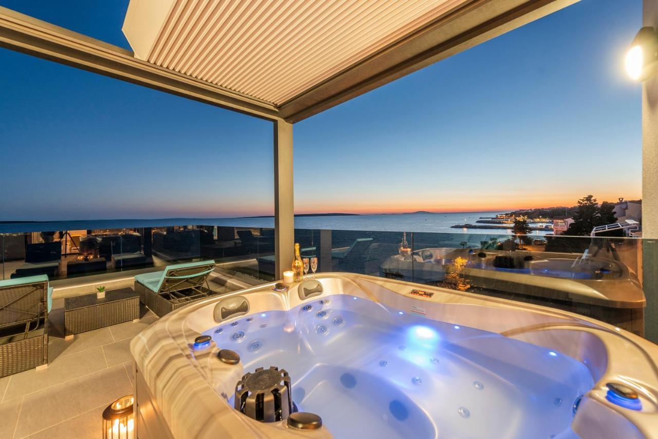 Mediteran Luxury Penthouse With Jacuzzi 만드레 외부 사진